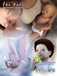 Sixus1 The Baby for Genesis 8 Female