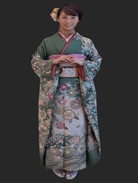 Kimono 3d model