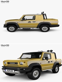 Suzuki Jimny Sierra Pickup 2019 3D model