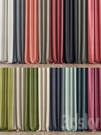 Curtain zeblin materials