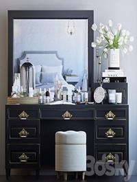 Decorative set for dressing table 7