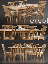 Ercol Teramo Medium Extending Dining Table Ercol Teramo Dining Chair