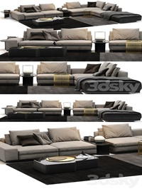 Sofa Minotti Lawrence B