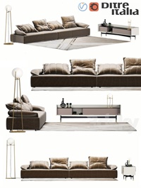 Ditre Italia Flick-Flack sofa