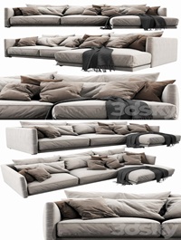 Poliform Bristol Chaise Lounge