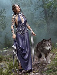 dForce Enchanted Queen Outfit for Genesis 8 Female(s)
