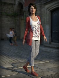 Casual Tourist for Genesis 3 Female(s)
