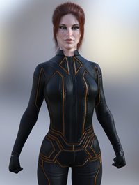 X-Fashion Falcon Outfit for Genesis 8 Female(s)