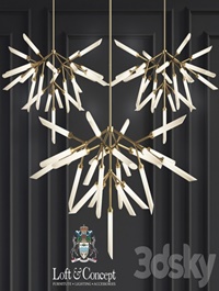 Suspension lights Spur Chandelier