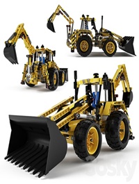 Lego Technic Backhoe Loader