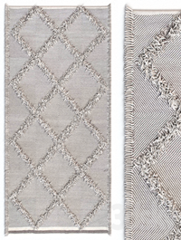 Carpet nuLOOM Devon Diamond Trellis Tassel Shag Rug