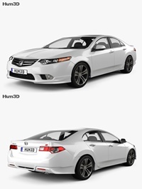 Honda Accord Sedan Type S 2011 3D model