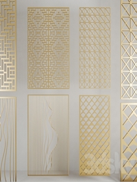 Golden panels