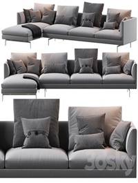 1333 Flamingo Zanotta Sofa