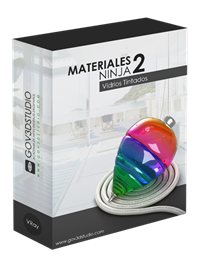 Vray Tinted Glass Materials for 3ds Max