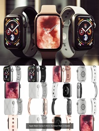 Apple Watch Series 4 44mm Aluminum Pack 3D Model Collection