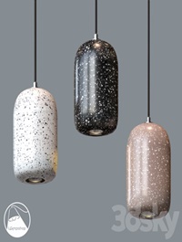 PDL2221 Chandelier Concrete