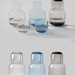 Glass bottle combination
