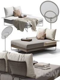 ROBERTI CORAL REEF 9805 Day-bed