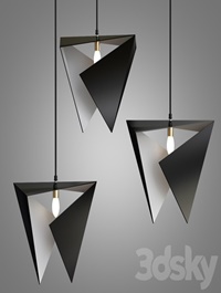 Origami light fixture