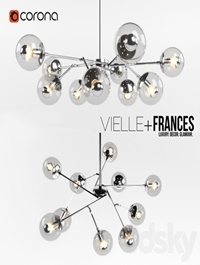 Chandelier Iris Ceiling Fixture