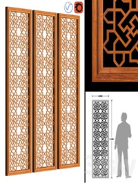 Decorative Wood Panel 01