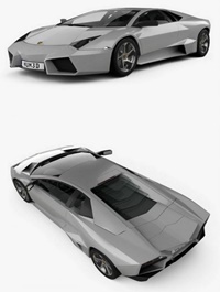 Lamborghini Reventon 2009 3D Model