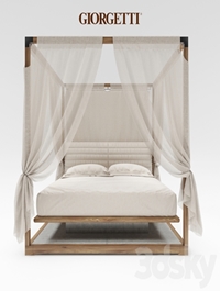 Ira Canopy bed by Giorgetti