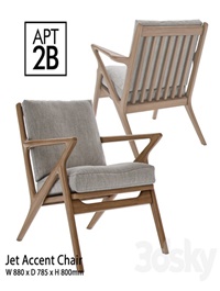 Apt2B Jet Accent Chair