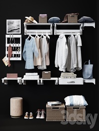 Hallway Pottery Barn Declan Closet Accessories