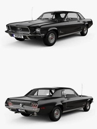 Ford Mustang Hardtop 1968