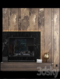 Tv wall set 04