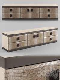 Longhi, ASPEN, Leather, sideboard