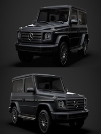 Mercedes Benz G 550 3d W463 2020 3D Model