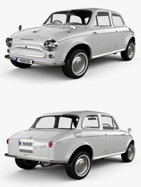 Fiat Mitsubishi colt 500 1960