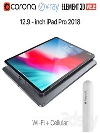 iPad ,Pro ,2018, 12.9, inch, Wi-Fi, Cellular