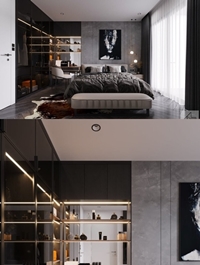 Modern Style Bedroom 625