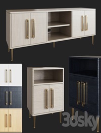 Odetta Media Console & Nightstand