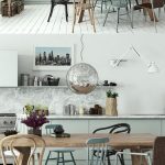 Scandinavian Style Kitchen Interior Scene