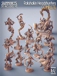 Rakshakin Headhunters – 3D Print Model