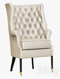 Restoration Hardware 19th English Wing Chair