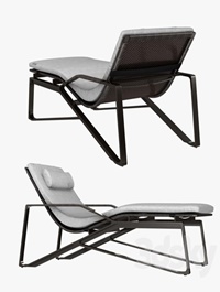 Holly hunt moray chaise