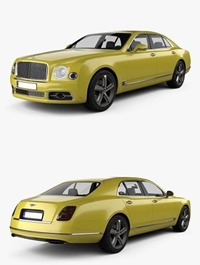 Bentley Mulsanne Speed 2017 3D model