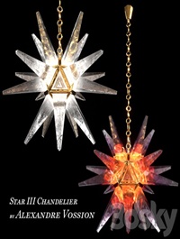 Star III Chandelier by Alexandre Vossion
