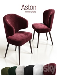Chairs lounge Minotti Aston