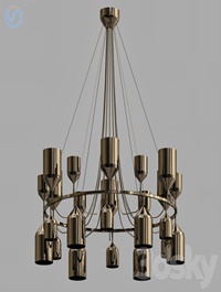 Metalarte Copacabana Queen 3 Pendant Lamp