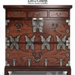 CHINOISERIE CHEST OF DRAWERS BUTTERFLY