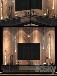 TV Wall set 69