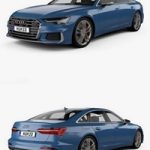 Audi S6 Sedan C8 2019 3D Model