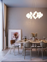 Dining Room Interior by Thai An Ngoc